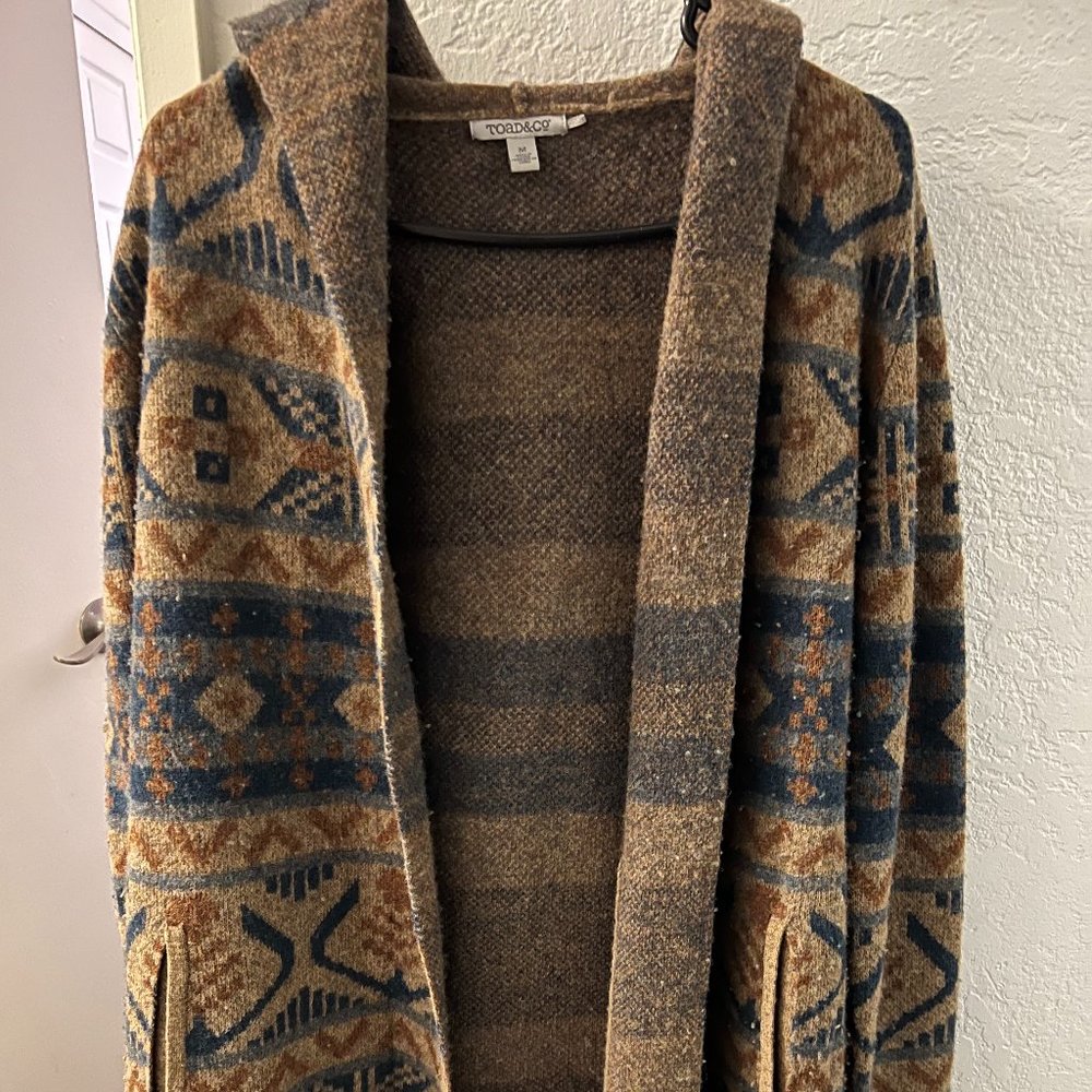 Toad&Co Lambswool Coatigan